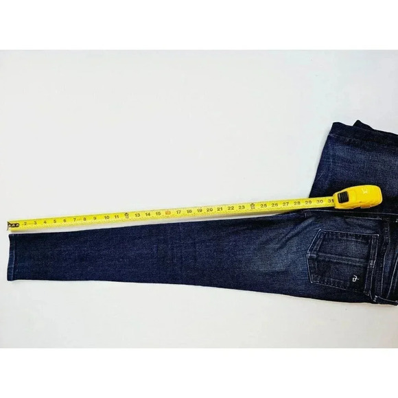 Rag & Bone 28X29 Women's Embroidered Pocket Logo Ankle Zip & Triple Zip Pockets - Picture 8 of 14